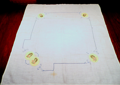 Dionne Quintuplets tablecloth