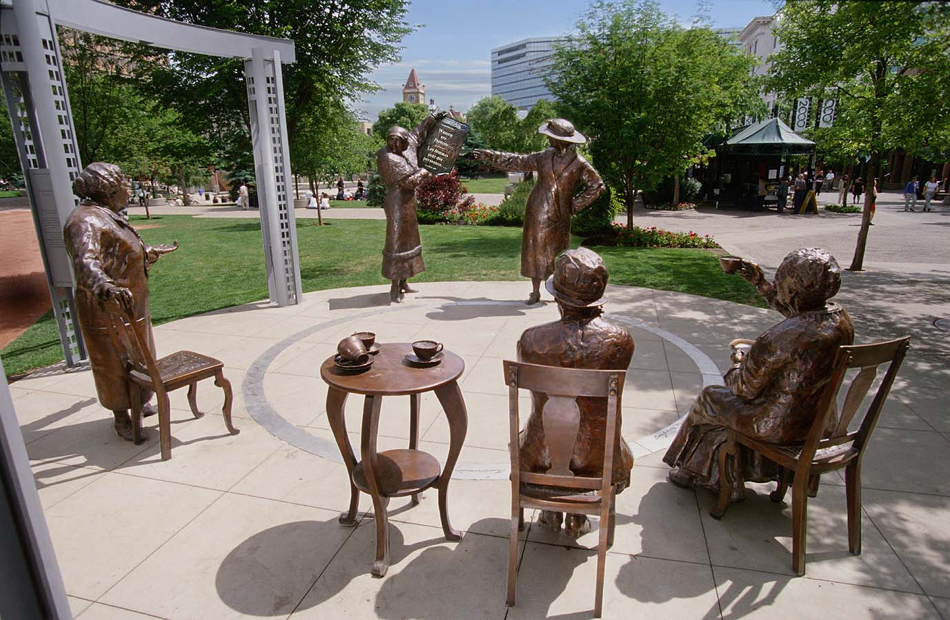 women are persons monument calgary