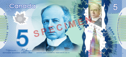 Laurier bank note
