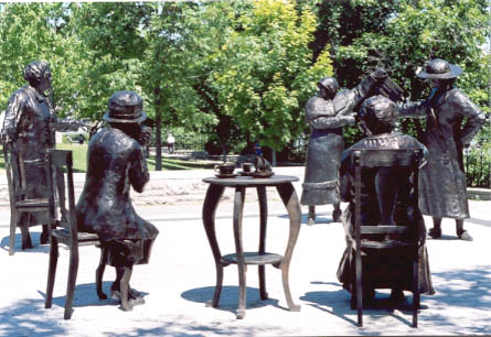 women are persons monument