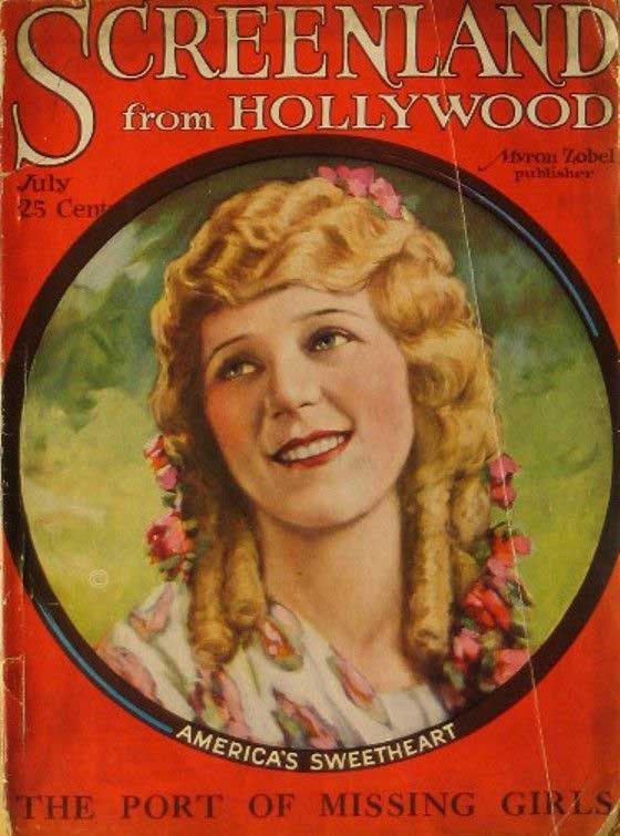 Mary Pickford magazine cover