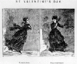 St. Valentine's Day, Canadian Illustrated News 12 Feb. 1870